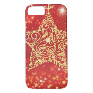 Elegant Christmas Stars iPhone 8/7 Case