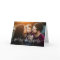 Elegant Christmas Text Photo Greeting Card | White