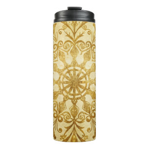 Elegant Christmas Travel Mug – Holiday Thermal Cup