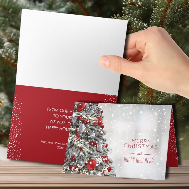 Elegant Christmas Tree Card (Creator Uploaded)