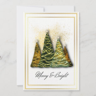Elegant Christmas Tree Card – Modern Holiday Gree