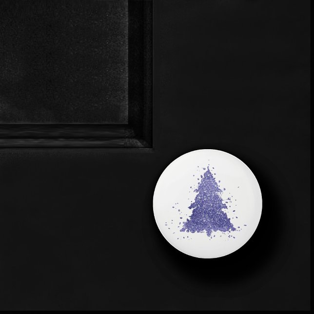 Elegant Christmas Tree | Charming Lavender Purple Ceramic Knob (Creator Uploaded)