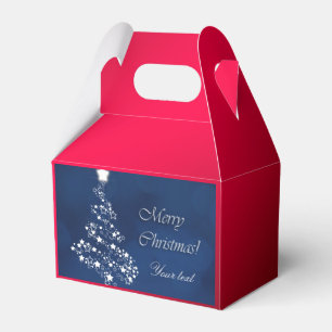 Elegant Christmas Tree Favor Box
