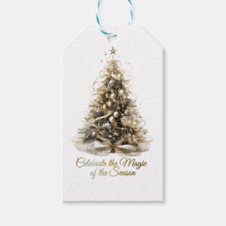 Elegant Christmas Tree Gift Tag