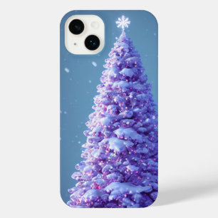 Elegant Christmas Tree iPhone 14 Plus Case