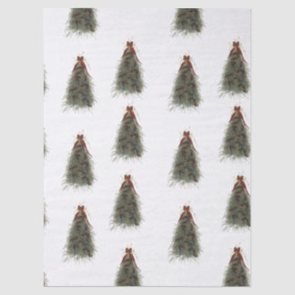 Elegant Christmas Tree Tissue Paper