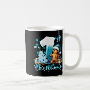 Elegant Christmas Watercolor Snow Toddler T Shirt_ Coffee Mug