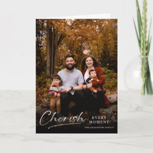 Elegant Christmas Wishes Holiday Card