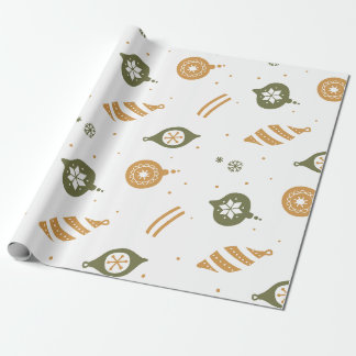 Elegant Christmas wrapping paper