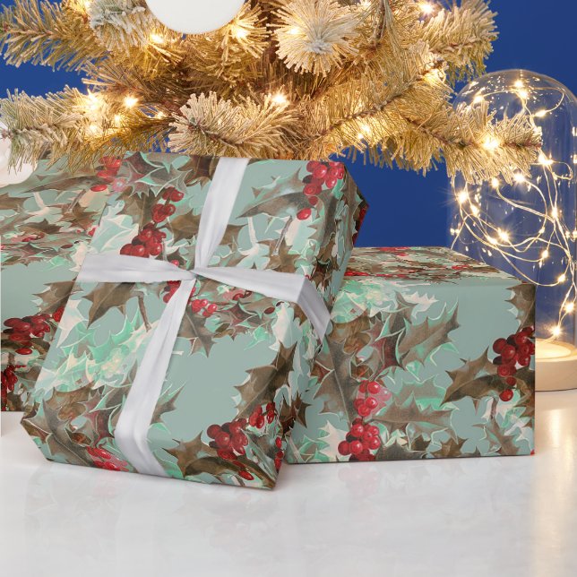 Elegant Christmas Wrapping Paper (Holidays)