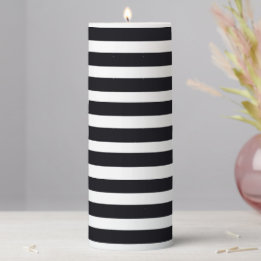 Elegant Classic Chic Black And White Striped