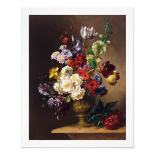 Elegant Classic Dutch Master Still Life Art Photo Print