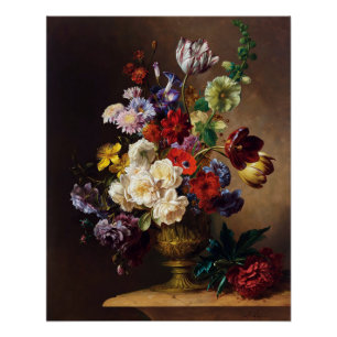 Elegant Classic Dutch Master Still Life Art Poster
