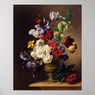 Elegant Classic Dutch Master Still Life Art Poster