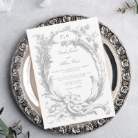 Elegant Classic French Rococo Floral