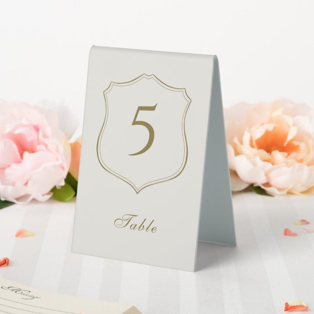 Elegant Classic Golden Crest Monogram Wedding  (In SItu (Wedding))