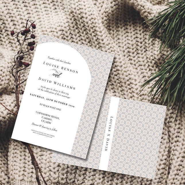 Elegant Classic Greenery Wedding Invitation  (Creator Uploaded)