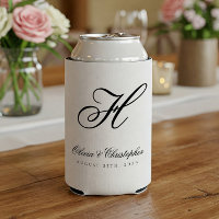 Elegant Classic Last Name Initial Wedding