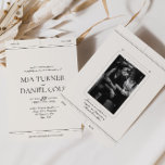 Elegant Classic Luxury Vintage Photo Wedding Invitation<br><div class="desc">Make your wedding a truly elegant affair with these Classic Luxury Light Grey Monogram Wedding Invitations. Featuring a timeless design in sophisticated grey with a customisable monogram, these invitations add a touch of refined style to your special day. Personalise them with your details and create an invitation that sets the...</div>