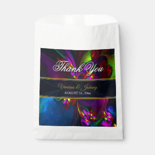 Elegant Classic Modern Floral Pattern #902 Wedding Favour Bags