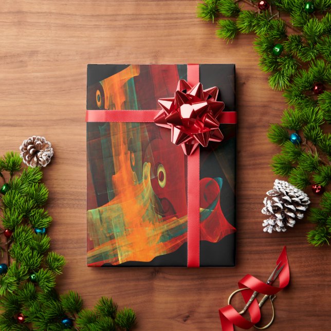 Elegant Classic Modern Trendy Pattern #903 Wedding Wrapping Paper (Holiday Gift)