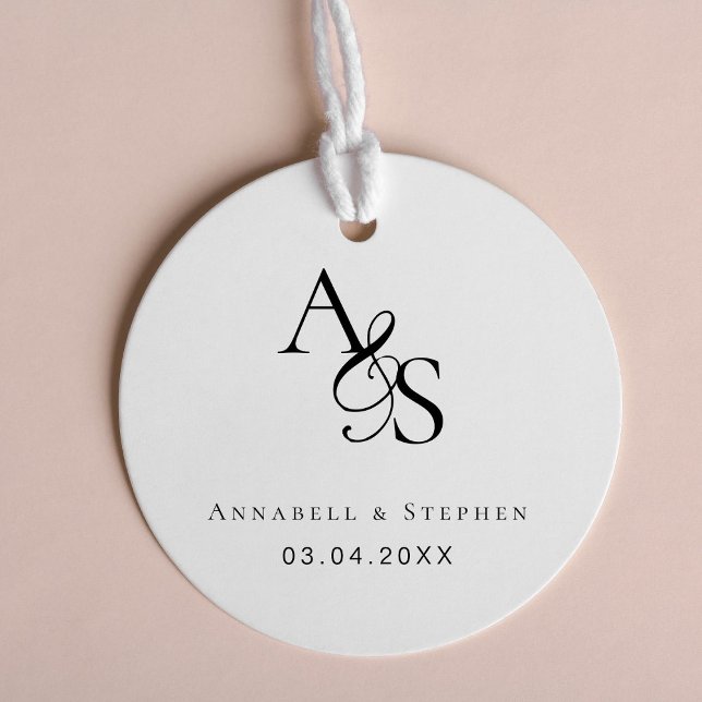 Elegant, Classic, Monogram, Wedding,  Rubber Stamp (Personalized, Elegant, Classic, Monogram, Wedding Rubber Stamp.)