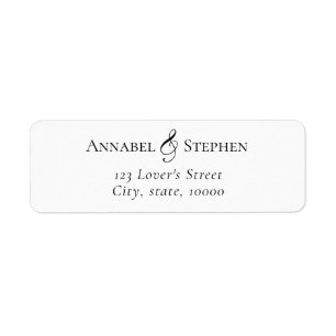 Elegant, Classic, Monogram, White, 