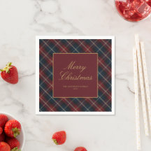 Elegant Classic Plaid Christmas