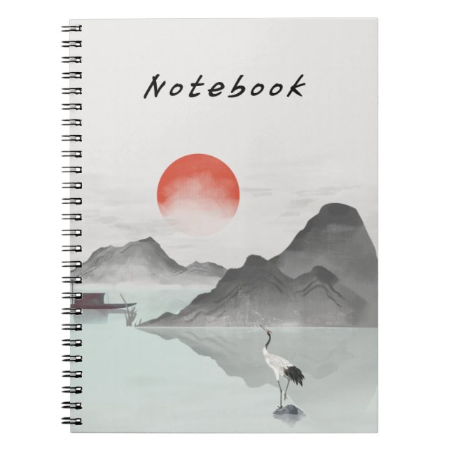 Elegant classic vibes  notebook (Front)