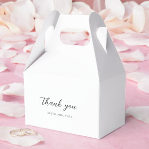Elegant Classic Wedding Favour Box