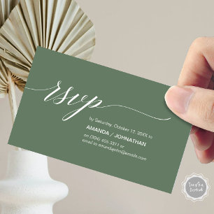 Elegant Classic Wedding, Party Invitation RSVP