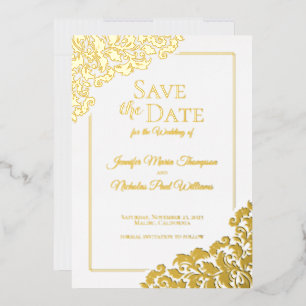 Elegant Classic With Floral Ornaments for Wedding 