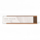 Elegant Classy Abstract Blush Watercolor Foliage