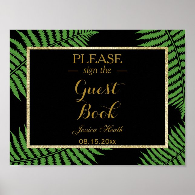Elegant Classy Bracken Birthday Poster (Front)