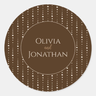 Elegant Classy Bronze ornate Envelope Seal