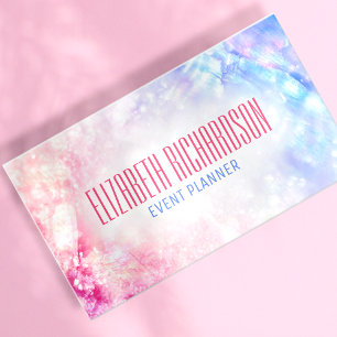 Elegant Classy Chic Holographic Iridescent Style Business Card