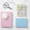 Elegant Classy Chic Plaid Gift Wrap Sheet Set