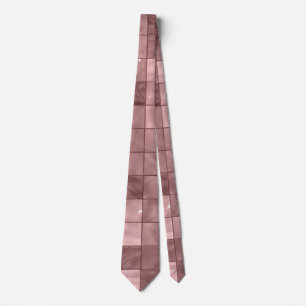 Elegant Classy Purple Metallic Tile Pattern Tie