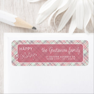 Elegant Classy Rustic Plaid Pattern