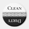 Elegant Clean Dirty Dishwasher Magnet