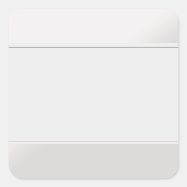 Elegant Clean Labels One Colour Silver (Front)