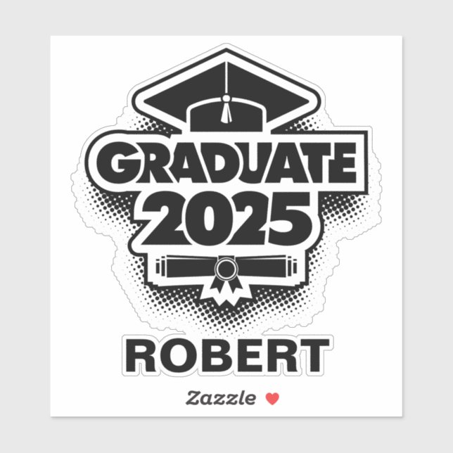 Elegant Clean Minimal Simple Graduation Classic (Sheet)