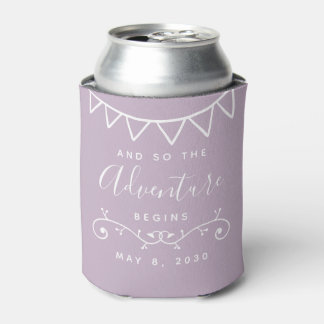  Elegant Clean Minimalist Wedding Can Cooler