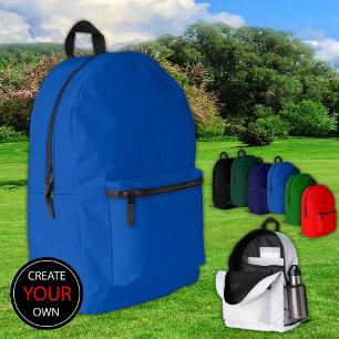 Elegant Cobalt Blue Backpack, Bag / Customise