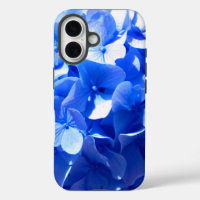 Elegant Cobalt blue floral elegant blue hydrangea