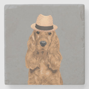 Elegant Cocker Spaniel Coaster for Dog Lovers