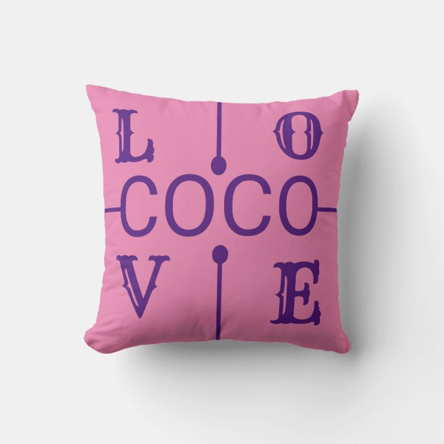 elegant coco pilow cushion (Front)