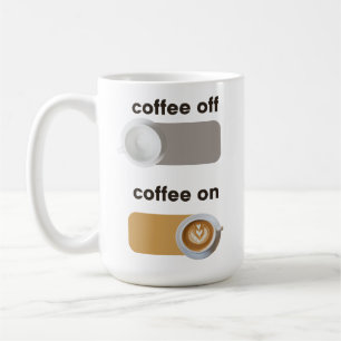 Elegant Coffee on Coffee Off Mug