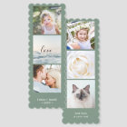 Elegant Collage | Personalised 6 photos and text