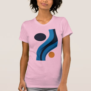 Elegant Colour Art Women's Slim Fit T-Shirt